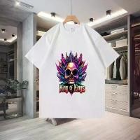 ราคา เสื้อยืดแขนสั้นพิเศษ ทำจากผ้าฝ้าย 100% เกรดสูง เสื้อลำลองใส่สบาย tshirt men เสื้อ บางแสน fight club ผ้า บาง มุ้ง เสื้อ วินเทจ usa (1731374744192451821)