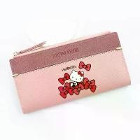 ราคา กระเป๋าสตางค์ ใบยาว ลาย Hello Kitty น่ารัก ใส่บัตรได้ สําหรับผู้ชาย และผู้หญิง ขาย (1731818833646683495)