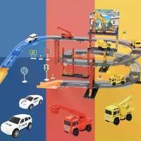 ราคา 679-404A 679-403B 679-401C ตัวต่อเลโก้ ตัวต่อชุด ตัวต่อเด็ก ตัวต่อชุดลานจอดรถ รถตำรวจ รถกระบะ รถดับเพลิง รถยก รถเครน ของเล่นเด็ก (1729508471596747743)