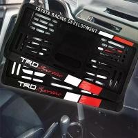 ราคา ราคาโรงงาน กรอบป้ายทะเบียน TRD กรอบทะเบียนรถยนต์ ABSแท้ เกรดโชว์รูม Premium ทนแดด ทนฝน ไม่ซีด Car รถกระบะ ที่ จับ มือ ถือ มอเตอร์ไซค์ ฝา ปั๊ม แต่ง คามู อิ เวฟ 125 บังลม ชุ (1731114577782541116)