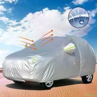 ราคา Zara3Shop ผ้าคลุมรถไฮโซ ผ้าคลุมรถยนต์ ถุงคลุมรถยนต์ ทำมาจากวัสดุ Hi-PVC อย่างดี กันฝุ่นน กันแดด กันUV กันน้ำ ป้องกันรอยขนแมว COD Car รถกระบะ (1731250769065249040)