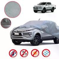 ราคา ผ้าคลุมรถยนต์ กันฝน กันแดด รุ่นอีซูซุ ไทรทัน Mitsubishi Triton 4ประตู รถกระบะ ปี 2019 สีเงิน Silver จำนวน 1 ผืน (1729649596399126754)