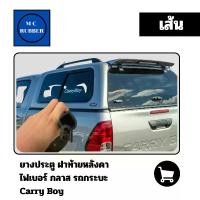 ราคา [แบบเส้น] ยางประตูฝาท้ายหลังคา ไฟเบอร์ กลาส รถกระบะ แครี่ บอย (1731500179226068798)