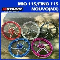 ราคา MUTAKIN ล้อแม็ก J501 CNC RIM สำหรับYAMAHA MIO115/115 FINO115/115i NOUVO/NOUVO MX MIO Z 115 MIO 110-1.85*2.15-14 (1732244124553218719)
