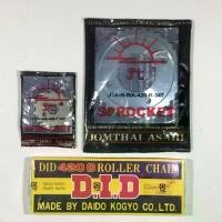 ราคา Wulei'Shop ความคงทน ชุดโซ่สเตอร์ เวฟ110ไอ เวฟ125 โซ่DiD 420 สเตอร์พระอาทิตย์ (1731061971765856510)