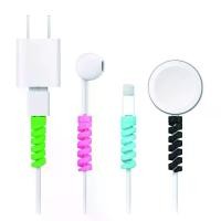 ราคา 3/5ชิ้น เกลียวพันกันสายหักงอ ตัวป้องกันสายชาร์จ ใช้ได้กับสายทุกแบบ สายเคเบิ้ล หูฟัง สายชาร์จ ที่กันสายหัก cable protector พร้อมส่งจากไทย (1730094461896395313)