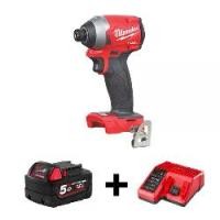ราคา [ผ่อน0%] Milwaukee SET 5.0 Ah ไขควงกระแทกไร้สาย รุ่น M18 FID3-0 18โวลท์ *พร้อมแบต5Ah 18V และแท่น รุ่น M12-18C* ไขควงกระแทก ไขควง มิว มิววอกี้ (1730483354133760079)