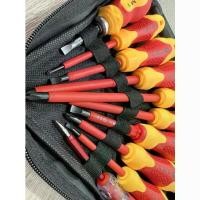 ราคา OMY ชุดไขควงกันไฟฟ้า 10ตัว ไขควงช่างไฟ ไขควงด้ามยาง ไขควงกันไฟ พร้อมถุงซิป ไขควง ไขควงลองไฟ ไขควงกันไฟ ไขควงวัดไฟ ไขควงเ (1731390532013819851)