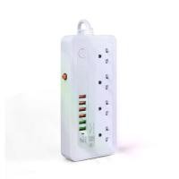 ราคา Live ปลั๊กไฟสวิตซ์ USB ปลั๊กสามตา รางปลั๊กไฟ Power socket มีมอก. เสียบไฟ4ช่อง USB 6ช่อง สายไฟ 5เมตร (1731275772018526776)