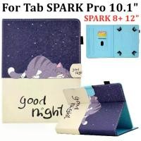 ราคา เคสแท็บเล็ต, สำหรับ Tab SPARK Pro 10.1" นิ้ว, ปกพิมพ์ลายการ์ตูนน่ารัก, เข้ากันได้กับ MXS Samsung Tablet SPARK 8+ 12 นิ้ว (1731892376344627321)