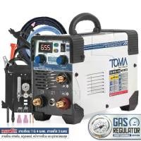 ราคา TOMA JAPAN ตู้เชื่อมอาร์กอน TIG ตู้เชื่อมไฟฟ้า 2 ระบบ รุ่น TIG/MMA-655 มีหน้าจอแสดงกระแสไฟ ตู้เชื่อม ตู้เชื่อมทิก เครื่องเชื่อมอาร์กอน ตู้อาร์กอน พร้อมระบบ TIG และ MMA แถมฟรี! เก (1729650132063456025)
