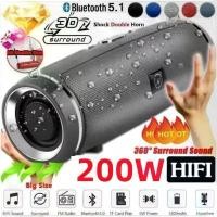 ราคา ลำโพงบลูทูธแบบพกพา, 200W, กันน้ำ IPX7, ลำโพงเสา HIFI กลางแจ้ง, ลำโพงซับวูฟเฟอร์, ลำโพงสเตอริโอ, วิทยุ FM, TF Boom Box ฟ้า สีดำ (1730495053343132544)