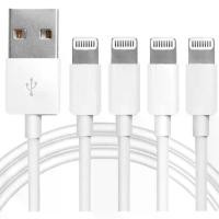 ราคา สายชาร์จ Lightning to USB, เข้ากันได้กับ iPhone 14/13/12/11 Pro/11/XS MAX/XR/8/7/6s Plus, iPad Pro/Air/Mini, iPod Touch, ได้รับการรับรอง MFi ของ Apple (1731872540069758743)