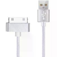 ราคา สาย USB, สำหรับ 30 พินไนลอน ID ที่ชาร์จเร็ว, สายเคเบิลข้อมูล, เข้ากันได้กับ Apple 4, 4s, 3G, 3GS, 2G, 123 iPod Touch, iPod Nano (1731280383863194736)