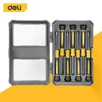 ราคา [พร้อมส่ง] Deli ชุดไขควงอเนกประสงค์ 7 ชิ้น ไขควงเล็ก ไขควงปากแบน ไขควงปากแฉก ด้ามพลาสติก หัวแม่เหล็ก Precision Screwdriver Set (1731874557059302697)