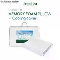 ราคา Jessica หมอนหนุน รุ่น Memory Foam Pillow With Cooling Cover ให้สัมผัสที่เย็นสบาย ป้องกันไรฝุ่นเชื้อรา และ แบคทีเรีย (1732281502038067498)