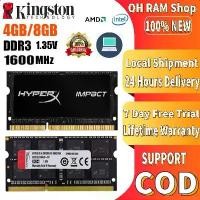 ราคา แรมโน๊ตบุ๊ค RAM DDR3L 4GB 8GB Kingston Hyperx Laptop 1600MHZ ความจำแล็ปท็อป SODIMM memory for notebook (1730998723353545256)