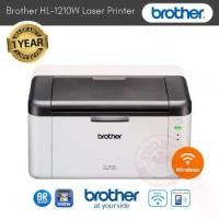 ราคา เครื่องเลเซอร์ปริ้นเตอร์ขาวดำ Brother HL-1210W Mono Laser Printer Wireless, USB 2.0, A4, DR1000(1) & TN1000(5) (สีขาว/ดำ) (1730642970501286900)