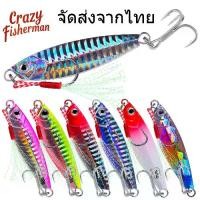 ราคา Crazy fisherman Micro Jig Lure Jigging Hook Spinner Metal Laser Jig Sea Jig Lure Fishing Spoon Lure 1 Piece (1731773049270666258)