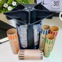 ราคา เครื่องนับเหรียญ, Ixous, 5 in 1 เครื่องนับหลอดคัดแยกเหรียญ, พร้อมห่อ, เหมาะสำหรับการเรียงลำดับและจัดเก็บง่าย, ที่เก็บเหรียญสะดวก, ที่ใส่ธนาคาร (1731656671290230023)