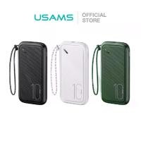ราคา [รับประกัน 1 ปี] USAMS US-CD150 Powerbank 10,000mAh พาวเวอร์แบงค์ พร้อมสายคล้อง พกพาสะดวก แบตสำรอง ชาร์จ (1731593666767980741)