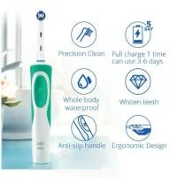 ราคา [COD] แปรงสีฟันไฟฟ้า Oral B รุ่น Vitality Precision clean (1731663962014778983)