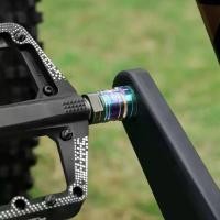 ราคา อุปกรณ์ปั่นจักรยาน, อะไหล่ 1 คู่, ที่เหยียบโลหะผสมไททาเนียม, 9/16 ทนต่อการสึกหรอ, สลักขยายแป้นเหยียบจักรยาน, 20 มม., น้ำหนักเบา, ตัวขยายเพลาแป้นเหยียบจักรยาน, เหมาะสำหรับจักรยานเสือหมอบ (1731578995225