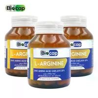 ราคา [แพ็ค 3 ขวด สุดคุ้ม] แอลอาร์จินีน พลัส ซิงค์ ไบโอแคป L-Arginine plus Zinc Biocap อาร์จินีน L Arginine LArginine แอล-อาร์จินีน (1730868873957050684)