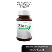 ราคา วิตามินซิงค์ Vistra Zinc วิสทร้า ซิงค์ 15 มก. ขนาด 45แคปซูล (1729480705748994146)