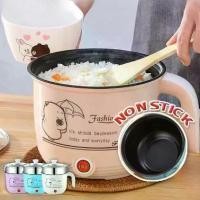 ราคา กระทะไฟฟ้า หม้อหุงข้าวแบบพกพา หม้อหุงข้าวขนาดเล็ก หม้อหุงข้าวอเนกประสงค์ พร้อมเครื่องนึ่ง (1731233493821851120)