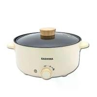 ราคา Kashiwa คาชิว่า หม้อสุกี้ หม้อญี่ปุ่น ชาบู กระทะไฟฟ้า 3 ลิตร KW-352 หม้ออเนกประสงค์ หม้อต้ม กระทะทอด หม้อเคลือบ (1730669714146167353)