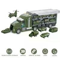 ราคา รถบรรทุกพ่วงตู้คอนเทนเนอร์สินค้า, รถวิศวกรรมรุ่นใหม่, ไฟฟ้า, พร้อมชุดดนตรีและแสง, โมเดลรถต่อสู้ทางทหาร, เหมาะสำหรับฉาก (1731827779547662227)