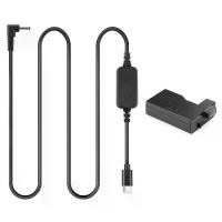 ราคา สายไฟ USB-C PD, ACK-E5, DR-E5 และแบตเตอรี่จำลอง LP-E5 เข้ากันได้กับกล้อง Canon EOS: Kiss X2, X3, Xs, XSI, T1i, 450D, 500D, 1000D สีดำ ไฟฟ้า (1730615591819905690)