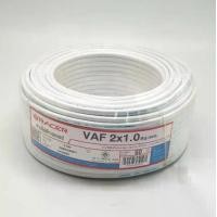ราคา RACER สายไฟ VAF 2x1 SQ.MM 50M. สีขาว (1729666325857078130)
