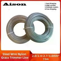 ราคา ลวดสลิงเหล็กไนลอน, 2.0/2.4/2.7/3.0 มม. * 15 ม., สายไฟ, เครื่องตัดหญ้า, ลวดสำรองหญ้าแบบม้วนรอบยาว, เกี่ยวกับ 2.0/2.4/2.7/3.0 มม. * 15 ม. (1730858112537823767)