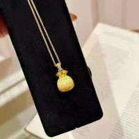ราคา จี้กระเป๋าฟูตัวอักษรจีนโบราณ ทองคันล้วนขนาดเล็ก แปรงด้วยมือ โซ่เสื้อกันหนาว สำหรับผู้หญิง สไตล์โบราณ สร้อย คอ ผู้หญิงถุง ทอง ดัก ทรัพย์ สร้อย ราง เพื่อ โชคลาภ ลูกค้า เครื่อง (1731466135768041426)