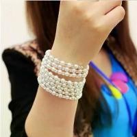 ราคา สร้อยข้อมือเกลียวไข่มุกหลายชั้น, เครื่องประดับแฟชั่น, สร้อยข้อมือมุก, เครื่องประดับ เครื่อง ราง ฮ่องกง ทอง ปลอม จีน โหลจุ่ม เครื่องประดับ สร้อย ชบา เลส ข้อมือ เธรด ทอง ป (1731460039925598101)