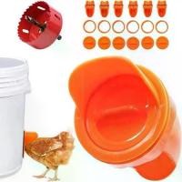 ราคา อุปกรณ์ฟาร์มสัตว์เลี้ยง, เครื่องให้อาหารไก่, DIY, กันฝน, ชุดพอร์ตป้อน, ถัง, ถัง, ถัง, ราง, เครื่องให้น้ำอัตโนมัติ, เหมาะสำหรับการให้อาหารไก่ (1731760177770038843)