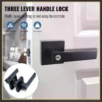 ราคา OliverMall-ลูกบิดประตูก้านโยก สแตนเลสแท้ทั้งชิ้น ระบบ 6พิน ไส้ทองเหลืองเสื้อหุ้มทองเหลือง กุญแจทองเหลือง 3ดอกในชุด Highlight Store 30mm-70mm (1731893507422192705)