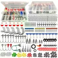 ราคา ชุดอุปกรณ์ตกปลา 187 ชิ้น รวมกล่องใส่อุปกรณ์ เครื่องมือ ตะขอ และอวนลาก เหมาะสำหรับการตกปลากลางแจ้ง (1731890883296396765)