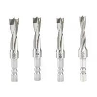 ราคา ดอกสว่าน สว่าน งานไม้ แบบบิกินี่ ก้านเพชร 4 ชิ้น สำหรับไม้อัด พลาสติก และโลหะ ใบมีดคาร์ไบด์ ด้ามหกเหลี่ยม 6.35 มม. เหล็กทนทาน 45# เข้ากันได้กับสว่านแบบชาร์จไฟได้/มือ/ม้านั่ง มีขนาด 6.5/8/9/10 มม. (173