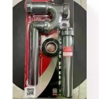 ราคา ท่อน้ำทิ้งสะดือ 1 หลุม มี พีแทรป PVC พลาสติก ABS ขนาด 1 1/4" นิ้ว ชาร์ปยาว 12 นิ้ว DONMARK PN-30P คําแนะนําการขายที่ร้อนแรงในเดือนนี้ (1731784978022892933)