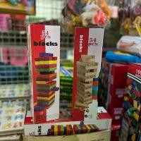ราคา พร้อมส่ง เกมตัวต่อไม้ตึกถล่ม 54 ชิ้น พร้อมลูกเต๋า 4ลูก ของเล่นไม้ งานไม้ เกมส์ต่อตึก ต่อตึก ตึกถล่ม (1731549661659759654)