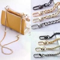 ราคา อุปกรณ์เสริมโซ่พังก์สำหรับกระเป๋าสะพายสตรี โซ่โลหะสีทอง สายโซ่ กระเป๋าสะพายข้าง ชิ้นส่วน โซ่เข็มขัดสำหรับกระเป๋า (1729924031893965471)
