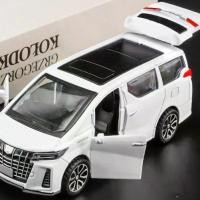 ราคา TOYOTA Alphard MPV รถตู้ Diecast รถของเล่น รุ่น ยานพาหนะ ประตูหลัง ของขวัญขนาดเล็ก เปิดได้ 12 ซม. R2T8 (1730727272056392298)