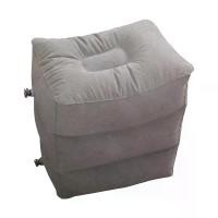 ราคา สตูลวางเท้าเป่าลม หมอนเบาะรองนั่ง เก้าอี้นวม สำหรับพักผ่อนและเดินทางในอากาศ เครื่องบิน เหมาะสำหรับสำนักงาน สตูลวางเท้าเด็ก 46.00X39.00X28.00CM สีเทา (1730773310172400554)