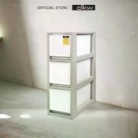 ราคา [โค้ด30%ในVDO] เพิ่มสีใหม่! DKW HH-465/3 ตู้ลิ้นชักหน้าแคบ 3 ชั้น (มี 3 สี) ตู้เสื้อผ้า ตู้รองเท้า (1731863895359653219)