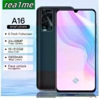 ราคา [รับประกันสินค้า 1 ปี] โทรศัพท์มือถือเดิม rea1me A16 (RAM16 / ROM1TB) 6.7 นิ้ว, รองรับโทรศัพท์มือถือ 2G / 5G, กล้องพิกเซลสูง, ราคาดี, รองรับแอพพลิเคธนาคาร, ระบบนำทาง GPS, เมนูภาษ (1731812331723393667)