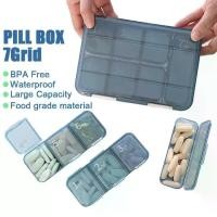 ราคา [COD] กล่องยา 7 ช่อง| กล่องยา 7ช่อง 7วัน กล่องใส่ยา รายสัปดาห์ รายอาทิตย์ กล่องยาใหญ่ ตลับยา ตลับใส่ยา กล่องเก็บ ยา (1731651662819984701)