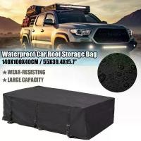 ราคา กระเป๋าใส่หลังคารถ 140x100x40cm สำหรับบรรทุกสัมภาระและกระเป๋าเก็บของ เหมาะสำหรับหลังคารถบรรทุกและ SUV รถตู้ ชุดตัวรถ กันน้ำ เหมาะสำหรับการเดินทาง (1730233238337784360)